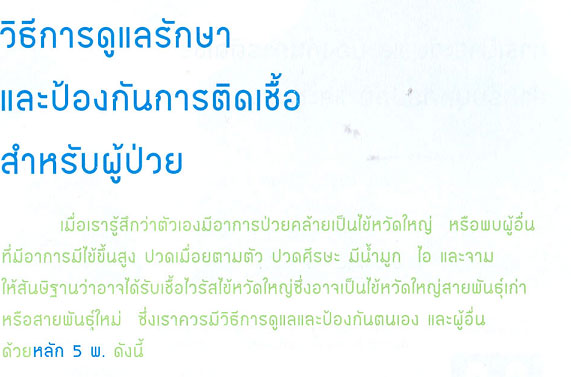 ไข้หวัดใหญ่สายพันธุ์ใหม่ 2009