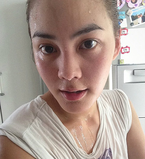 เจนี่ เทียนโพธิ์สุวรรณ ไม่แต่งหน้า